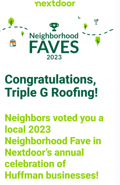 Nextdoor Neighborhood Faves 2023 award badge